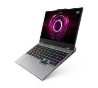 Lenovo LOQ 15 Gen 10 15 AMD Processeur AMD Ryzen 7 250 3,30 GHz jusqu'à 5,10 GHz, Windows 11 Famille 64, 512 Go SSD M.2 2242 PCIe Gen4 QLC - 83JGCTO1WWFR2 Luna Grey