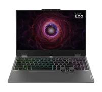 Lenovo LOQ 15 R7-16GB-1TB-RTX 4050 Processeur AMD Ryzen 7 8845HS 3,80 GHz jusqu?à 5,10 GHz, Pas de système d'exploitation, 1 To SSD M.2 2242 PCIe Gen4 QLC - 83DX00EGFR Luna Grey