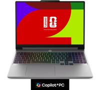Lenovo LOQ 15i Gen 11 15 Intel Processeur Intel® Core Ultra 7 355 coeurs LPE jusqu'à 3,50 GHz coeurs P jusqu'à 4,70 GHz, Windows 11 Famille 64, 512 Go SSD M.2 2242 PCIe Gen4 QLC - 83SLCTO1WWFR1 Luna G