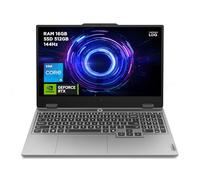 Lenovo LOQ 15IRX10 - Ordinateur Portable 15.6'' FHD (Intel Core i5-13450HX, RAM 16Go, SSD 512Go, NVIDIA RTX 5050 8GB, sans Système d'Exploitation) Clavier rétroéclairé AZERTY Français - Gris