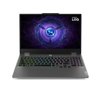 Lenovo LOQ Essential Ordinateur portable de jeu, 15,6", FHD 144 Hz, NVIDIA GeForce RTX 4050 6 Go GDDR6, Intel Core i5-13450HX, RAM 16 Go, SSD 1 To, système sans opération, QWERTY, gris Luna