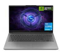 Lenovo LOQ Essential Ordinateur portable de jeu, écran 15,6 po FHD 144 Hz, 8 cœurs Intel Core i5-12450HX, GeForce RTX 2050, 16 Go DDR5, 512 Go SSD, Wi-Fi 6, RJ-45, USB-C, HDMI, lecteur de cartes, non