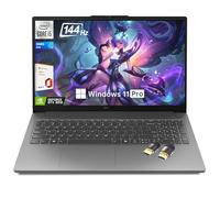 Lenovo LOQ Essential Ordinateur portable de jeu, écran FHD 144 Hz, Intel Core i5-12450HX, GeForce RTX 3050, 16 Go de RAM DDR5, SSD 512 Go, copilote AI, Wi-Fi 6, RJ-45, USB-C, HDMI, avec bureau à vie