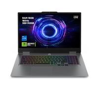 Lenovo LOQ Gaming AI Ordinateur Portable | 17.3" Full HD 165Hz | NVIDIA GeForce RTX 5070 | Intel Core i7-14700HX | 16Go RAM | 512Go SSD | Win11 | QWERTZ | Clavier RGB 24-Zone | Gris | 3 mois Game Pass