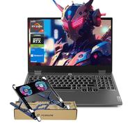 Lenovo LOQ Ordinateur portable de jeu, 15,6" FHD (1920 x 1080), AMD Ryzen 7 250, NVIDIA GeForce RTX 5060, 16 Go de RAM DDR5, 1 To PCIe M.2 SSD, Bundle with Laptop Cooler BDL, Wi-Fi 6, Windows 11 Home