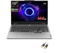 Lenovo LOQ RTX 5060 Gaming Laptop, 15.6" FHD 144Hz, AMD Ryzen 7 250, NVIDIA GeForce RTX 5060, 16GB DDR5 RAM, 512GB SSD, 5MP Camera, Ethernet, Backlit KB, PDG HDMI Cable, US Version KB, Win 11 Pro