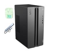Lenovo LOQ Tower Ordinateur de bureau de jeu, Intel i5-14400F 10 cœurs, 16 Go de RAM DDR5, 256 Go SSD, NVIDIA GeForce RTX 3050, Windows 11, clavier et souris filaires, écouteurs PLUSERA et