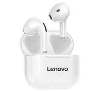 Lenovo LP40 TWS Écouteurs sans fil Bluetooth avec contrôle tactile, écouteurs de sport pour téléphone Android, stéréo, blanc