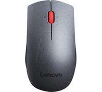 Lenovo Souris Professional radio laser 1600 dpi 5 boutons gris, rouge