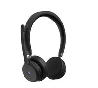 Lenovo Wireless VoIP Headset Casque Sans fil Arceau Bureau/Centre d'appels Bluetooth Noir