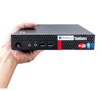 Lenovo Mini PC de bureau, processeur AMD, prise en charge double écran, Wi-Fi, Bluetooth, port USB et Ethernet, Windows 11 Pro, compact, silencieux, peu encombrant, avec clavier et souris (8 Go de RAM