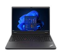 Lenovo ThinkPad P16v Gen 2 (Intel) Intel Core Ultra 7 165H Station de travail mobile 40,6 cm (16") WUXGA 32 Go DDR5-SDRAM 1 To SSD NVIDIA RTX 2000 Ada Wi-Fi 6E (802.11ax) Windows 11 Pro Français Noir