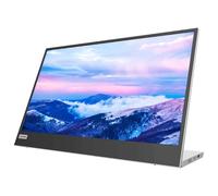 Lenovo Moniteur Portable L15, écran 15,6", résolution Full HD, Panneau IPS, luminosité 250 nits, taux de rafraîchissement de 60 Hz, Ports USB-C, Support réglable en Hauteur, sans Scintillement, Gris