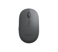 Lenovo Multi-Device - X9 Edition - souris - droitiers et gauchers - optique - 4 boutons - sans fil - 2.4 GHz, Bluetooth 5.0 - récepteur sans fil USB-C - gris tonnerre (dessus), noir tonnerre (bas) - b