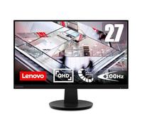 Lenovo N27q Écran 27" QHD (IPS, 100Hz, 4ms, Câble DP, HDMI) Réglage Pivotant - Noir