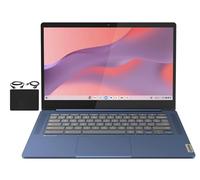 Lenovo Newest Flagship Chromebook, écran tactile FHD 14", fin lumière fine, processeur MediaTek Kompanio 520 8 cœurs, 4 Go de RAM, 64 Go eMMC, WiFi 6, webcam, longues heures,