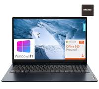 Lenovo Newest IdeaPad 1 Ordinateur portable, 15,6" FHD, Intel Pentium Silver N6000, 1 an Office 365, 20 Go de RAM DDR4, SSD PCIe 1 To, WiFi 6, BT 5.1, bleu abysse, Windows 11 Home S, câble d'extension