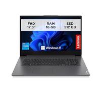 Lenovo - Ordinateur portable 17,3 pouces V17 Gen 4 i, ordinateur portable professionnel Windows 11 Pro, Intel Core i5-13420H, RAM 16 Go DDR4, 512 Go SSD NVMe - Ordinateur graphique Intel UHD