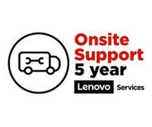 Lenovo Onsite Upgrade - contrat de maintenance prolongé - 5 années - sur site