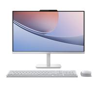 Lenovo Ordinateur de bureau FHD tout-en-un 24, 16 Go de RAM DDR4, 512 Go PCIe SSD, processeur Intel 8 cœurs i3-N305 (Beat i5-1140G7), AIO 23,8" pour bureau à domicile, WiFi 6, Bluetooth 5.2, noir