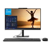 Lenovo Ordinateur de bureau tout-en-un 24, 16 Go de RAM DDR4, SSD PCIe 512 Go, Lifetime Office 365 pour Web, processeur Intel, FHD IPS 23,8" antireflet, AIO, clavier et souris USB, Wi-Fi 6, Win 11