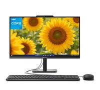 Lenovo Ordinateur de bureau tout-en-un 24 pour bureau à domicile, FHD Business AIO, processeur Intel 8 cœurs, 8 Go de RAM DDR4, SSD PCIe 512 Go, WiFi 6, Bluetooth 5.2, noir, Windows 11 Home