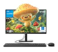 Lenovo Ordinateur de bureau tout-en-un 24" pour bureau à domicile, processeur Intel 4 cœurs (Beat i3-1110G4), écran FHD, 16 Go de RAM DDR4, SSD PCIe 512 Go, WiFi 6, Bluetooth, Business AIO, Windows 11