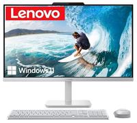 Lenovo Ordinateur de bureau tout-en-un FHD 24" - Processeur Intel 4 cœurs (Beats i3-1110G4), 16 Go de RAM, 512 Go PCIe SSD, HDMI, WiFi 6, RJ45, Bluetooth, Business AIO, Vent-Hear, clavier et souris