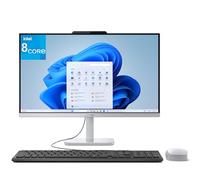 Lenovo 24 Ordinateur de bureau tout-en-un FHD 23,8" pour bureau à domicile, processeur Intel 8 cœurs (Beat i5-1140G7), 32 Go de RAM DDR4, SSD PCIe de 4 To, WiFi 6, Bluetooth, Business AIO, Windows 11