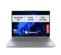 Lenovo - Ordinateur portable 16" ThinkBook 16 Gen 8, PC portable professionnel Windows 11 Pro, Intel Core 5 210H, RAM 16 Go DDR5, SSD NVMe 512 Go, ordinateur portable Thunderbolt 4, ordinateur audio
