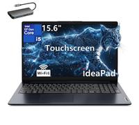 Lenovo Ordinateur portable à écran tactile de 15,6", Intel 10-Core i5-1335U, 8 Go de RAM, SSD PCIe 512 Go, Lifetime Office 365, WiFi 6, concentrateur de type C, charge rapide, Windows 11 Home, édition