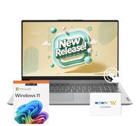 Lenovo Ordinateur portable à écran tactile IdeaPad 2025, Intel Core i3-1215U, 24 Go de RAM, 1 To SSD, écran FHD de 15,6 po (1920 x 1080), longue durée de vie, avec récupération du système WOWPC USB,