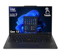 Lenovo Ordinateur portable à écran tactile ThinkPad X1 Carbon Gen 13 avec processeur Intel Ultra 7 255U, WUXGA 14 po 100 % sRGB, 32 Go de RAM DDR5, 1 To NVMe Performance SSD, caméra FHD+ IR+ RGB et