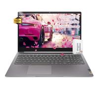 Lenovo Ordinateur portable Chromebook IdeaPad 3i Google - Grand écran FHD de 15,6 po - 4 Go de RAM -128 Go PCIE SSD -HDMI - Wi-Fi 6 - Longue durée de vie de la batterie - Google Chromebook 2024 pour