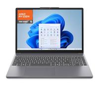 Lenovo Ordinateur portable de jeu de 15 po pour entreprise, AMD Ryzen 5 7535HS, 16 Go de RAM DDR5, SSD PCIe 256 Go, WiFi 6, Bluetooth 5.3, écran FHD+, HDMI, Luna Grey, Windows 11 Home