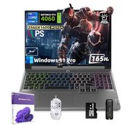 Lenovo Ordinateur portable de jeu Legion 5i - 16" WQXGA 165Hz - Intel 24-Core i9-14900HX - GeForce RTX 4060 - Wi-Fi 6E - Clavier rétroéclairé RVB - Accessoires W/Hoouwrd (64 Go de RAM, SSD 4 To)