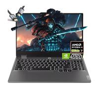 Lenovo Ordinateur portable de jeu LOQ 15 - AMD Ryzen 7 8845HS Beat i9-13900H - RTX 4060-15.6 FHD Display G-SYNC - 64 Go de RAM -4 To PCIe SSD - Clavier rétroéclairé - Windows 11 - Gamer PC Creator
