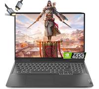 Lenovo Ordinateur portable de jeu LOQ 15 - RTX 4026-15,6" FHD IPS écran 144 Hz - AMD Ryzen 5 7235HS - 32 Go de RAM -SSD PCIe 1 To - Clavier rétroéclairé Windows 11 - G-SYNC - Câble HDMI