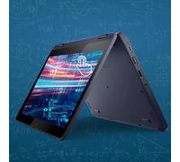 Lenovo Ordinateur portable étudiant 2 en 1 500 W Gen 3, écran tactile HD de 11,6", Intel Pentium Silver N6000, 8 Go de RAM, 128 Go SSD, HDMI, webcam, lecteur de carte microSD, pavé tactile, Wi-Fi 6,