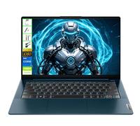 Lenovo Ordinateur portable FHD 14" avec processeur Core i7, 8 Go de RAM et | Windows 11 Home pour étudiants et bureau | Longue durée de vie de la batterie | Ordinateurs portables fins | Type-C | WiFi |