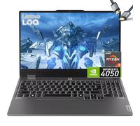 Lenovo Ordinateur Portable Gaming LOQ 15 - RTX 4050 - AMD Ryzen 5 7235HS - 15.6 FHD IPS Display G-SYNC - 32Go RAM -2TB PCIe SSD -Windows11 - Clavier rétroéclairé - USB C - Computadora Gamer PC Video