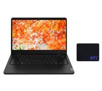Lenovo Ordinateur portable HD 14 W Gen 2, 14 po, 1366 x 768, processeur AMD 3015e jusqu'à 2,30 GHz, carte graphique AMD Radeon, 4 Go de RAM, 64 Go eMMC, Windows 10 Pro, avec tapis de souris MTC