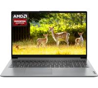 Lenovo Ordinateur portable IdeaPad 1 15,6", processeur AMD Athlon Silver 7120U, 4 Go de RAM LPDDR5, 128 Go SSD, carte graphique AMD Radeon, Wi-Fi 6, anti-reflet, Windows 11 Home S, gris nuage
