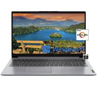 Lenovo Ordinateur portable IdeaPad 1 de 15,6 po, processeur AMD Dual-core Athlon 3050U (jusqu'à 3,10 GHz), 12 Go de RAM, 640 Go de SSD (512 Go NVMe + 128 Go eMMC), Wi-Fi 6, plus de 10 heures de