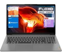 LENOVO Ordinateur portable IdeaPad 1, écran FHD de 15,6", processeur Intel Celeron N4500, 20 Go de RAM, 1 To SSD, lecteur de carte SD, clavier numérique, HDMI, Wi-Fi 6, Windows 11 Home, 1 an Office