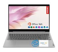 Lenovo Ordinateur portable IdeaPad 15,6" | 12 Go de RAM | Double stockage : SSD 1 To + 128 Go eMMC | Microsoft Office 365 d'un an | Wi-Fi 6 | USB-C | Processeur Intel Dual-Core | Écran HD | Windows 11