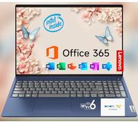 Lenovo Ordinateur portable IdeaPad 15,6" | 20 Go de RAM | Double stockage : SSD 2 To + 128 Go eMMC | Microsoft Office 365 d'un an | Wi-Fi 6 | USB-C | Processeur Intel Dual-Core | Écran HD | Windows 11