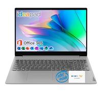Lenovo Ordinateur portable IdeaPad 15,6" avec Microsoft 365 Home and Business • 4 Go de RAM • 128 Go eMMC • Wi-Fi 6 • USB-C • Processeur Intel Core • Windows 11 • w/Dolby Audio • Obturateur de