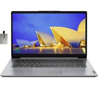 Lenovo Ordinateur portable Ideapad 1i 14 pouces HD 2022, processeur Intel Celeron N4020, 4 Go de RAM, Mémoire flash eMMC 64 Go, Intel HD Graphics 500, Webcam HD, Haut-parleurs stéréo, Gris nuage,
