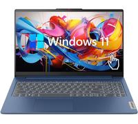 Lenovo Ordinateur portable IdeaPad 3, écran tactile FHD de 15,6", Intel Core i5-1155G7, 16 Go de RAM, 1 To SSD, webcam, HDMI, Wi-Fi 6, Windows 11 Home, bleu
